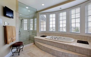 sunken bath luxury bathroom design