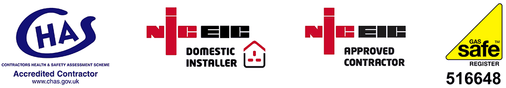 We are accredited and compliant with chas, nic-eic & gassafe We are accredited and compliant with chas, nic-eic & gassafe